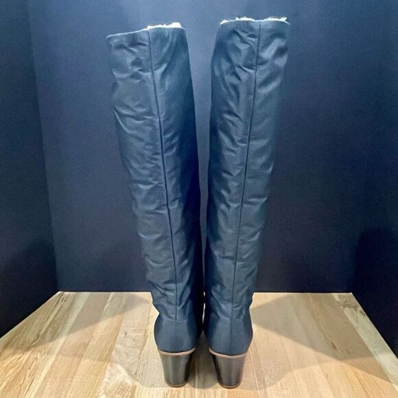 Golo Vintage Black Nylon/shearling Waterproof Boots. Size 9. - Picture 4 of 13